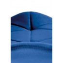 Стул HALMAR K453 темно-синий/черный